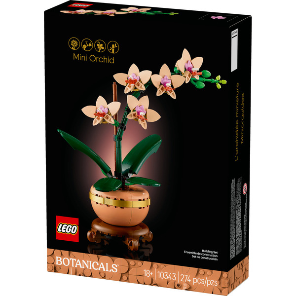 LEGO Adults' Botanicals Mini Orchid Building Set
