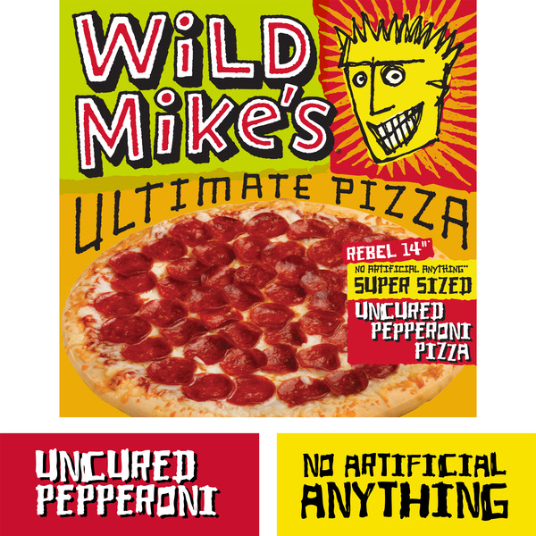 Wild Mike's Ultimate Pizza Super Sized Uncured Pepperoni Same-Day