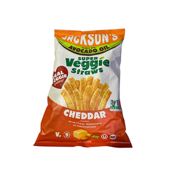Jackson's Super Cheddar Veggie Straws