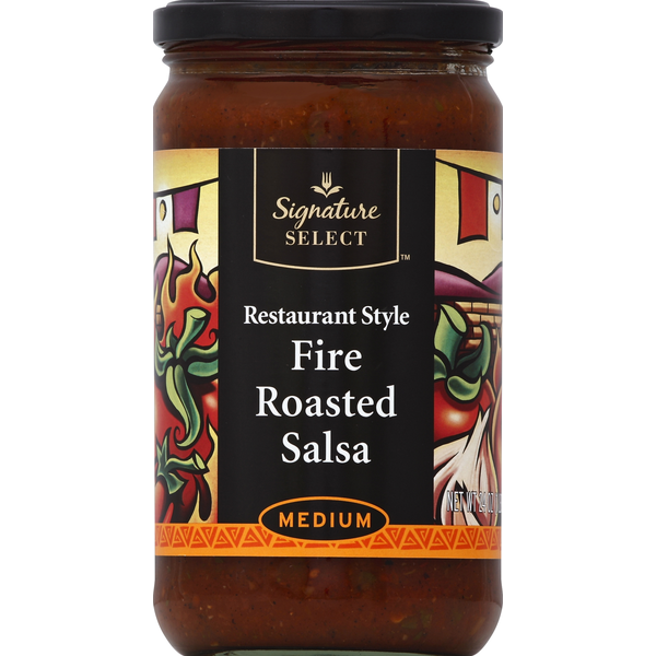 Signature Salsa, Fire Roasted, Restaurant Style, Medium