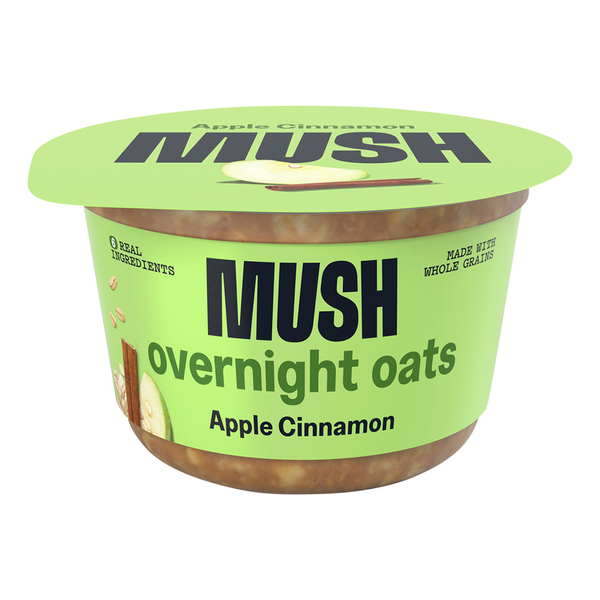 Apple - 【Mush】 Roche Bros. MUSH Apple Cinnamon, Overnight Oats Same-Day