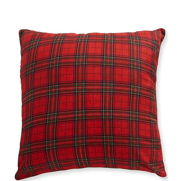 Southern Living Winter Tartan Plaid Euro Sham