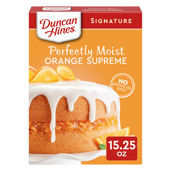 Duncan Hines Signature Perfectly Moist Orange Supreme Cake Mix