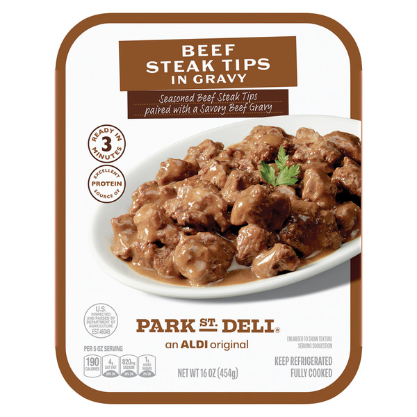 Park Street Deli Beef Steak Tips With Gravy