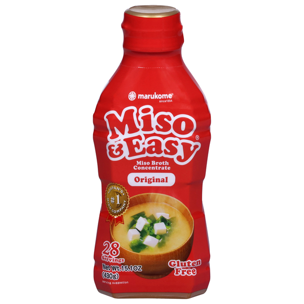 Miso & Easy Miso Broth Concentrate, Gluten Free, Original Same-Day