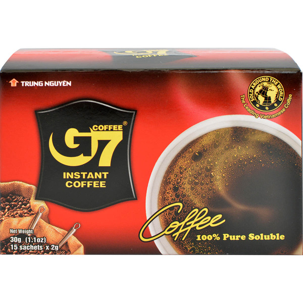 Trung Nguyen Twith & G7 Wst Black Coffee Box