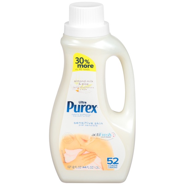 Purex Fabric Softeners Ultra Almond Milk & Aloe Sensitive Skin Liquid