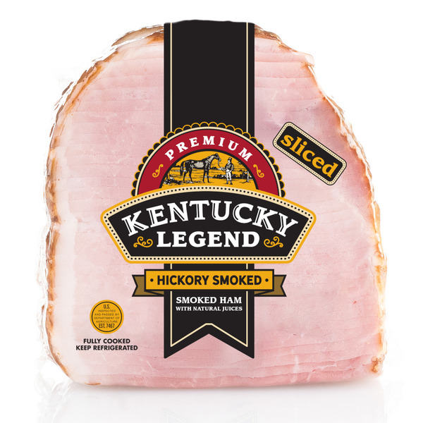 Kentucky Legend Quarter Sliced, Hickory Smoked Boneless Ham Same