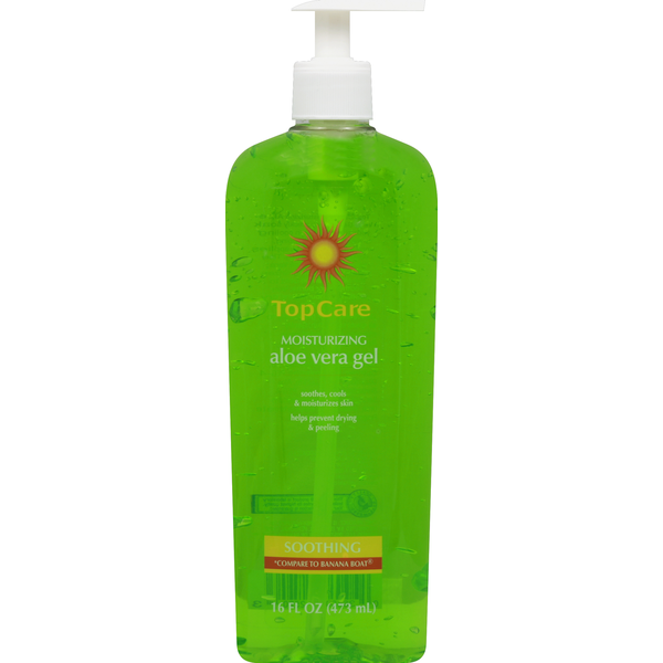 TopCare Aloe Vera Gel, Soothing, Moisturizing Same-Day Delivery or Pickup |  Tops Markets