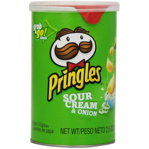 Pringles - Sour Cream & Onion Chips - 12/2.5 oz