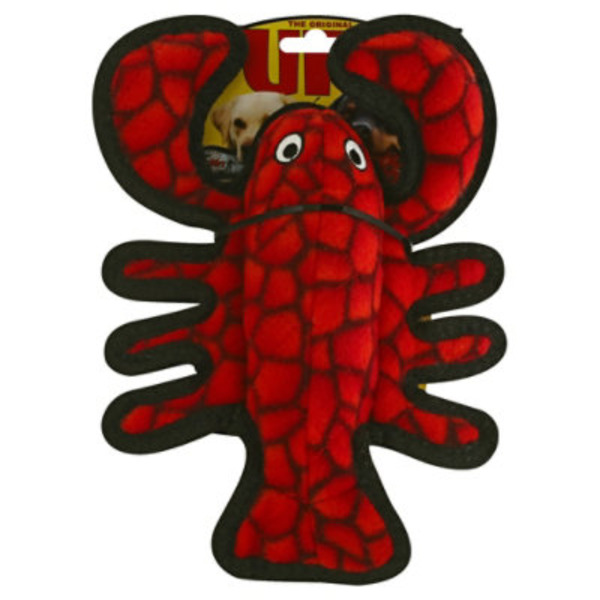Tuffy Soft Dog Toy, World's Tuffest, Lobster