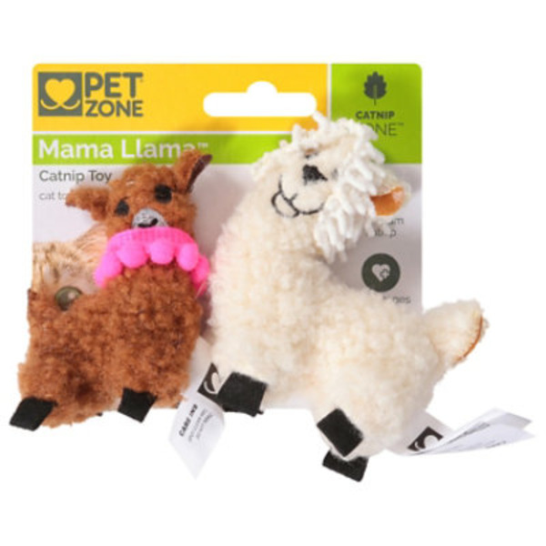 Pet Zone Catnip Toy, Mama Llama