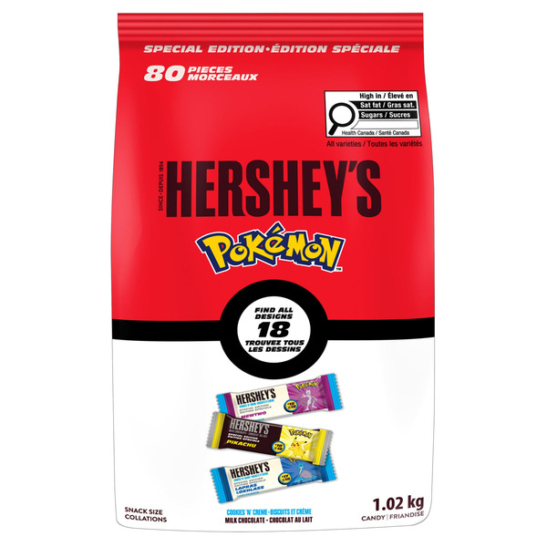 Hershey's Pokémon Special Edition Snack Size Candy