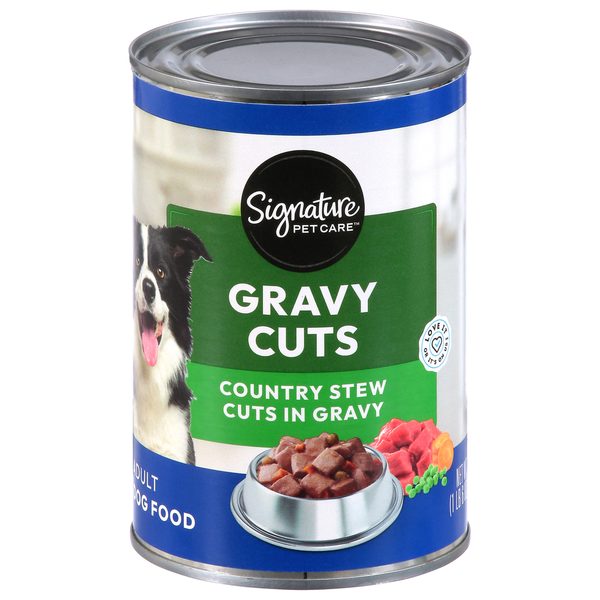 Signature Pet Dog Food, Country Stew Cuts in Gravy, Gravy Cuts, Adult