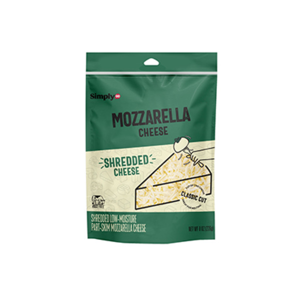 SimplyGO Classic Shredded Mozzarella Cheese