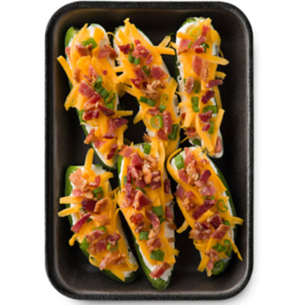 Pavilions Jalapenos, Stuffed, with Bacon