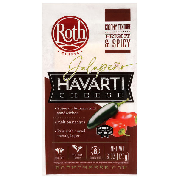 Roth Jalapeno Havarti Cheese
