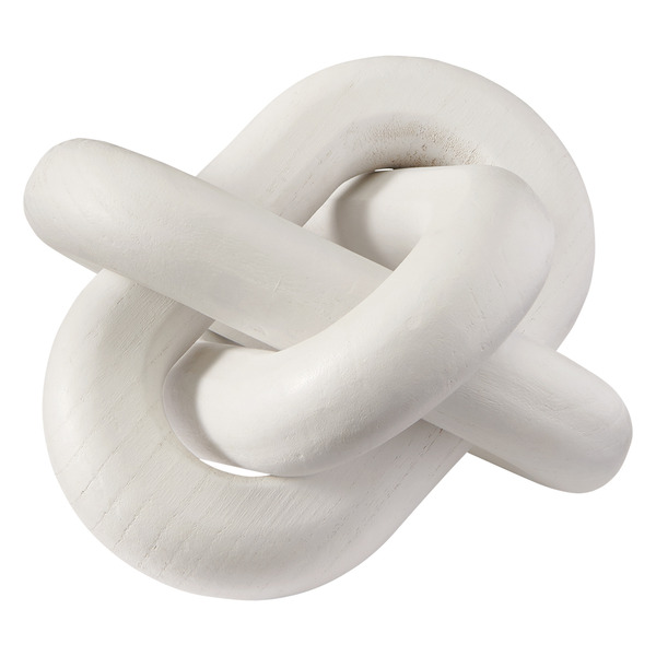 Huntington Home Oversized Wood Knot - White Wash Same-Day Delivery
