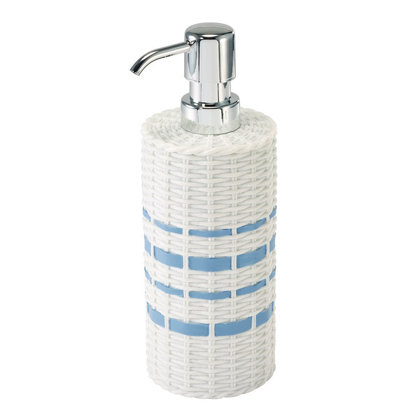 IZOD Resin Lotion Pump, 3 x 8.5 in - Blue & Navy