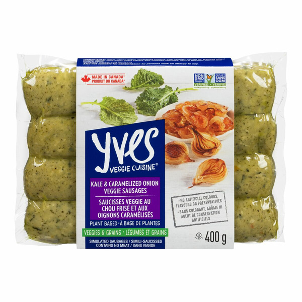 Metro Yves Veggie Cuisine Veggie, Sausage, Kale Caramelized