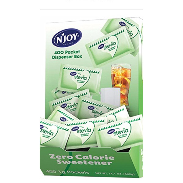 N'Joy Stevia - Sweetener Packets - 400 ct