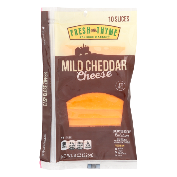 Fresh Thyme Market Mild Cheddar Cheese