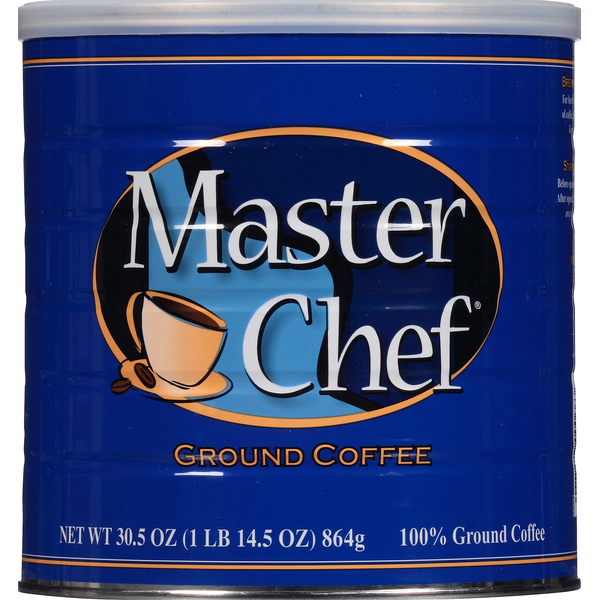 Master Chef Coffee,100 Ground (30.5 oz) Instacart