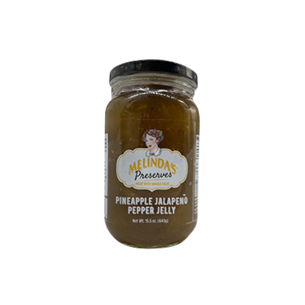 Melinda's Pineapple Jalapeno Pepper Jelly Preserves
