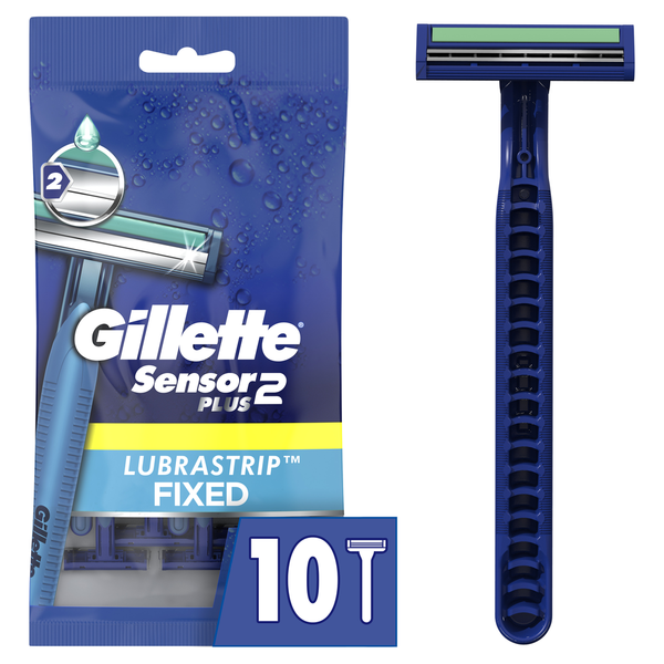 Gillette Sensor2 Plus Men's Disposable Razors Same-Day Delivery or