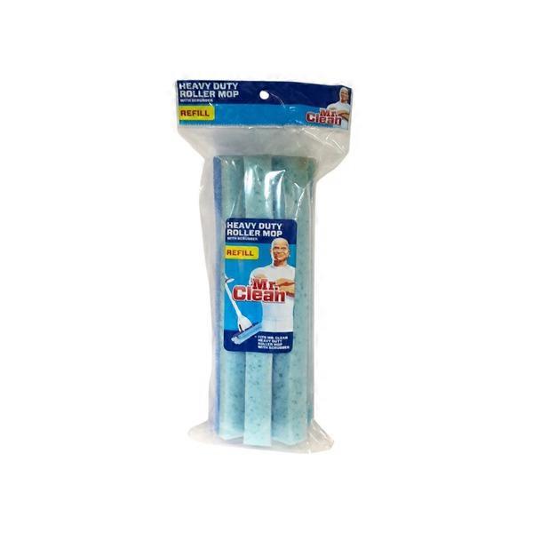 Mr. Clean 12 x 3 3/4 x 2 3/4 Blue Heavy Duty Roller Mop Refill Foam