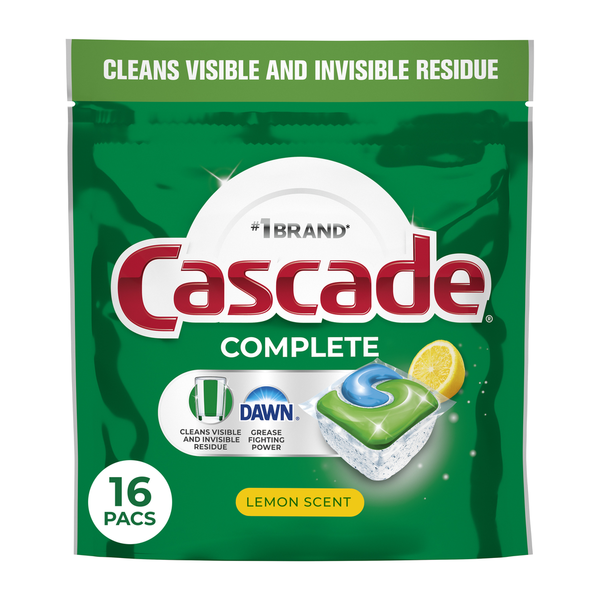 Cascade Complete Dishwasher Pods, Lemon Same-Day Delivery or