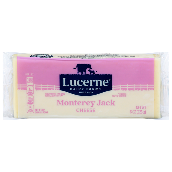 Lucerne Cheese, Monterey Jack