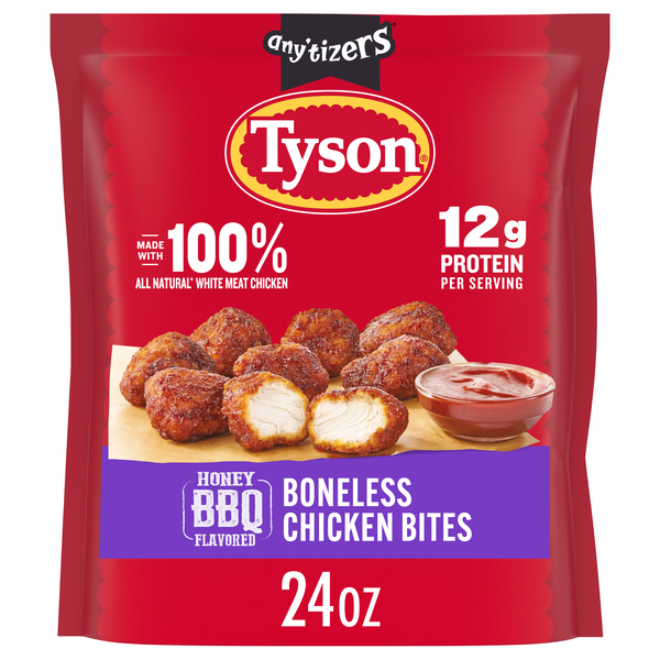 Tyson Tyson Any'tizers Frozen Sweet BBQ Flavored Boneless Chicken