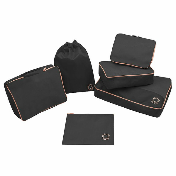 MYTAGALONGS 6 Piece Packing Pods - Black