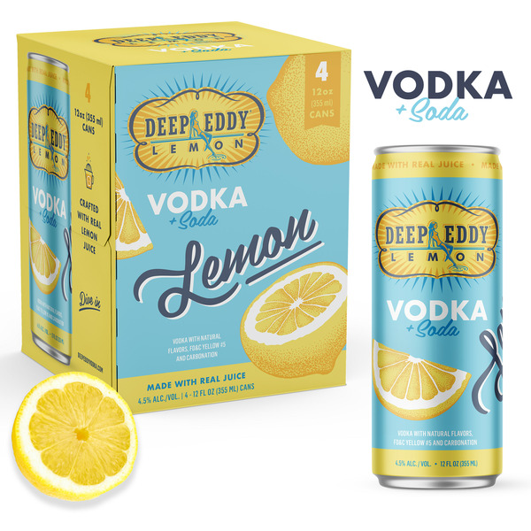 Deep Eddy Lemon RTD Seltzer Same-Day Delivery or Pickup