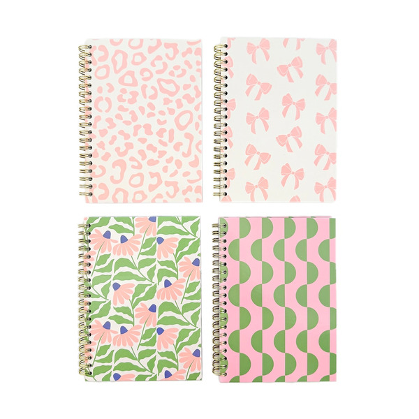 Same Notebook Stylish Print 100-Sheet Spiral Notebook, 5 x 7 in Same-Day Delivery ...