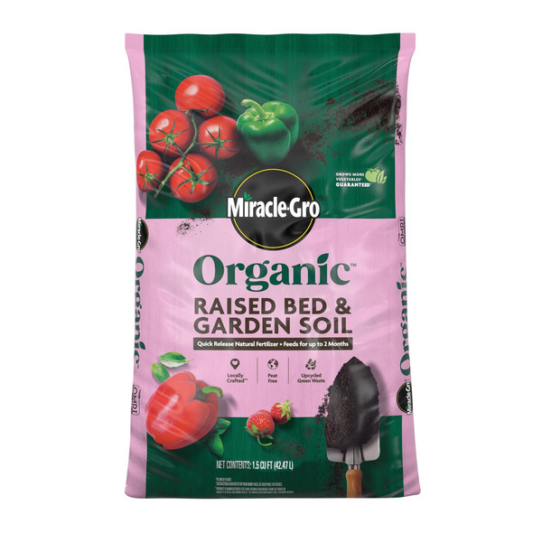 Miracle-Gro Organic Raised Bed/Garden Soil