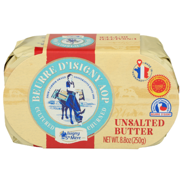 Isigny Ste Mere Unsalted Cultured French Butter