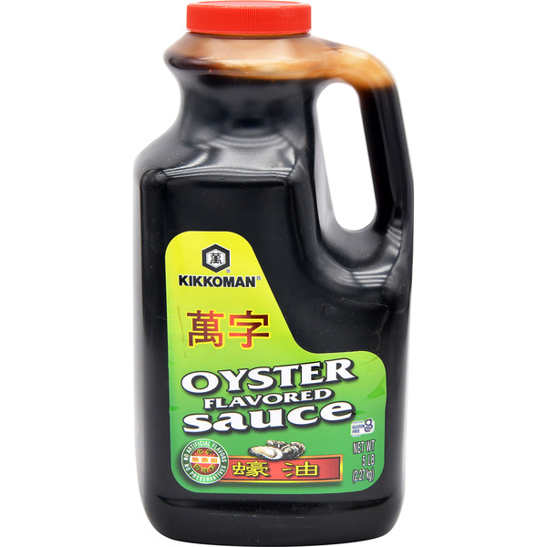 KIKKOMAN 6 5 LB GLUTEN-FREE OYSTER FLAVORED SAUCE (GREEN)