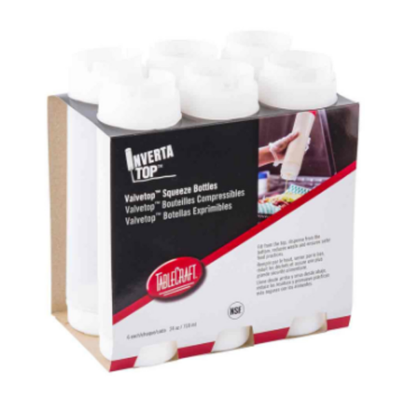 Tablecraft- Valvetop Squeeza 6/24 OZ