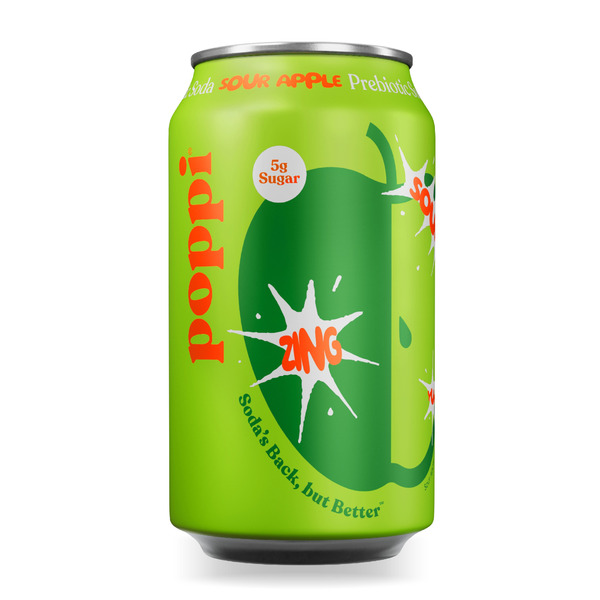poppi Sour Apple Prebiotic Soda Same-Day Delivery or Pickup | Publix
