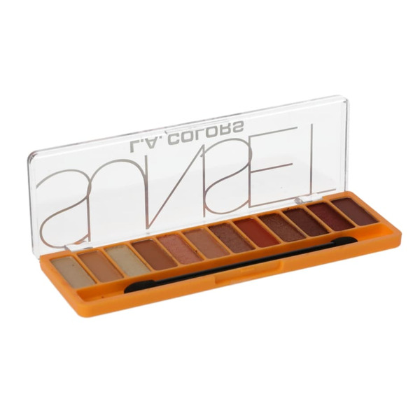 カラーアソートルシュマンパレット10 L.A. Colors Eyeshadow, Sunset CES789 Same-Day Delivery | Family Dollar