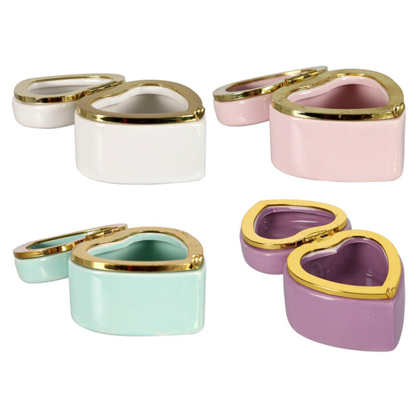 Heart-Shaped Trinket Boxes With Lids Same-Day Delivery | Dollar Tree