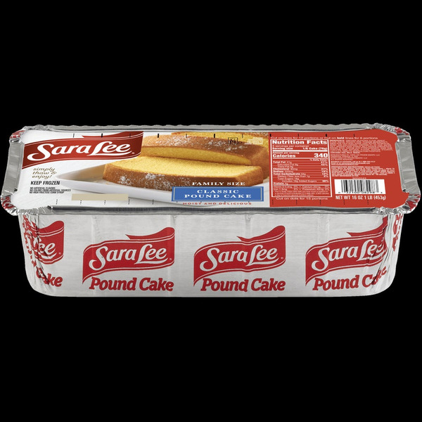 Sara Lee Pound Cake Loaf Same-Day Delivery | Gordon Food Service Store