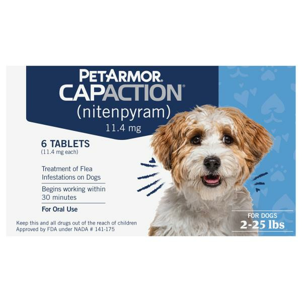 PetArmor Tablets mg Nitenpyram for Dogs Same-Day Delivery or
