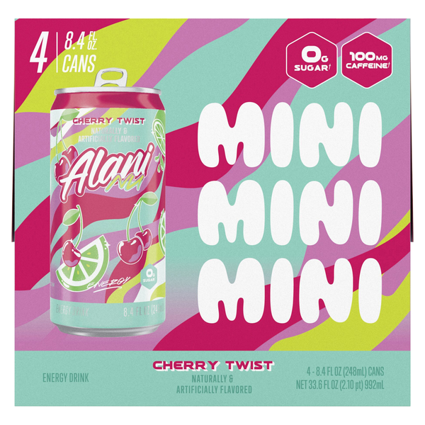 Alani Nu Cherry Twist Mini Energy Drink Same-Day Delivery or