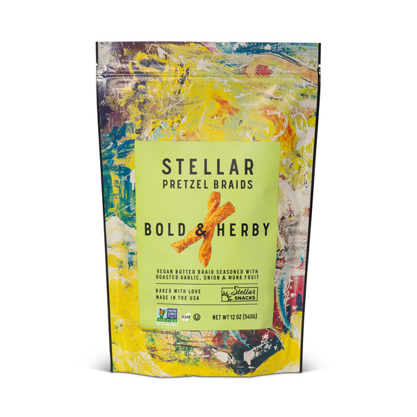 Stellar Snacks Bold & Herby, Pretzel Braids Same-Day Delivery