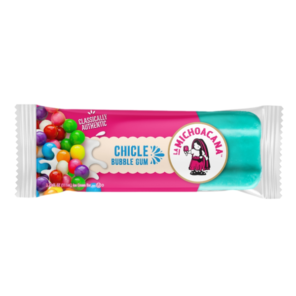 La Michoacana Bubble Gum Ice Cream Bar Paleta Same-Day Delivery