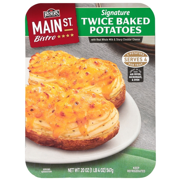 Reser's Main St Bistro Twice Baked Signature Potatoes with Real