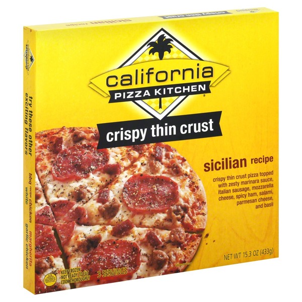 California Pizza Kitchen Pizza Crispy Thin Crust Sicilian Recipe